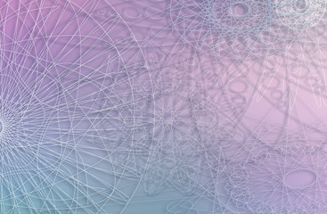 Lace spirograph background