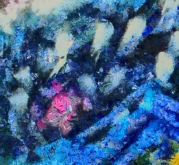 Abstract painting oil background texture.