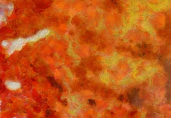 Multicolor brush strokes in oil structure. Grunge fine art mixed media texture. Artistic detailed background. Interesting designed pattern. Prints backdrop.