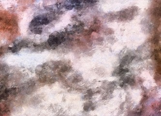 Impression color mix abstract texture art. Artistic bright background. Oil painting artwork. Modern style graphic wallpaper. Large strokes of paint. Colorful pattern for design work or wallpaper.