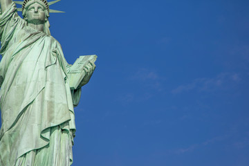 The Statue of Liberty New York.