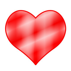 Heart abstract icon