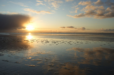 Sonnenuntergang Nordsee