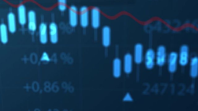 video, tabellone, grafico, economia, finanza, processare, dati, 4k