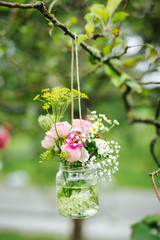 decoration at a wedding