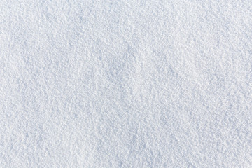 Perfekte, frisch verschneite Schneefläche