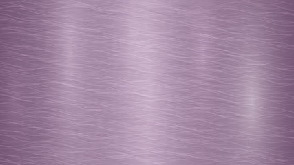 Abstract metal background with glares in purple colors