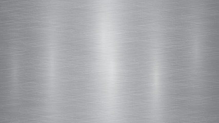 Abstract metal background with glares in gray colors - obrazy, fototapety, plakaty