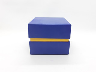 Elegant Luxury Cute Beautiful Colorful Accessories Gift Present Box in White Isolated Background