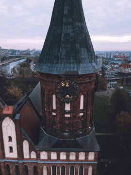 German romanticim cathedral in Kaliningrad