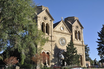 Fototapeta premium Catedral de San Francisco en Santa Fe, Nuevo Mexico