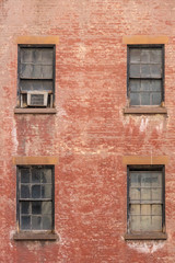 Abandoned Building with windows