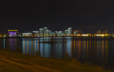 Obraz premium the city at night Kazan
