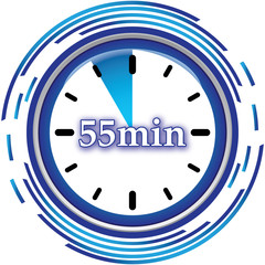 55 minutes icon
