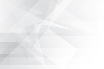 Abstract geometric white and gray color background. Vector, illustration.	