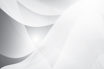 Abstract geometric white and gray color background. Vector, illustration.	