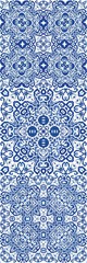 Ornamental azulejo portugal tiles decor.