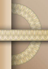 egyptian symbol ornamental  composition architecture