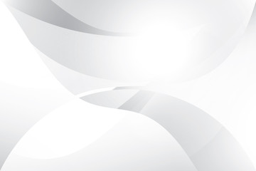 Abstract geometric white and gray color background. Vector, illustration.	
