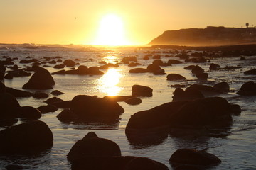 atardecer