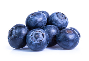 blueberry ,blueberries fruit isolated on white background