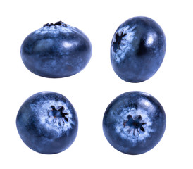 Obraz premium blueberry ,blueberries fruit isolated on white background