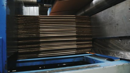 carton box making process paper mill factory