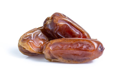 Dates palm isolated on white background