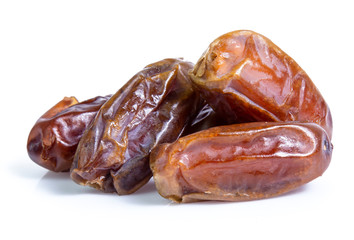 Dates palm isolated on white background