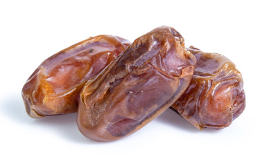 Dates palm isolated on white background