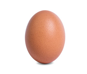 egg fresh raw isolated on white background