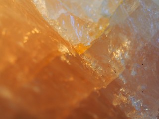 Close Up Picture of Citrine Rough Stone