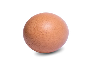 egg fresh raw isolated on white background