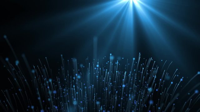 Abstract Particle Background