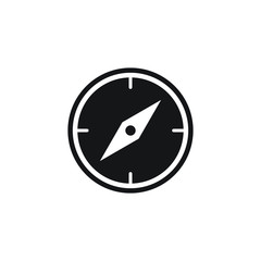 Compass icon Design. Vector illustration