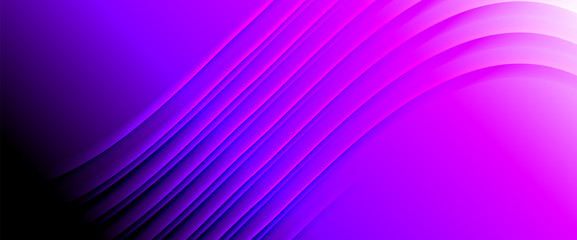 Rainbow fluid gradient background with abstract lines. Colorful geometric background pattern. Vector Illustration For Wallpaper, Banner, Background, Card, Book Illustration, landing page