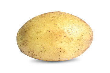 Potato vegetable isolated on white background