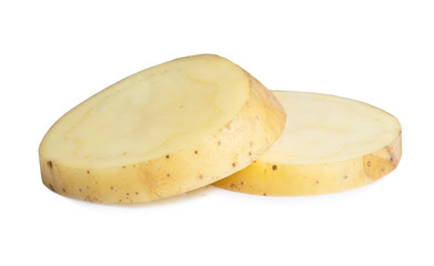 Potato vegetable isolated on white background