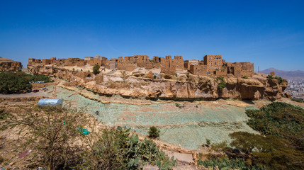 Bayt Baws, Abandoned ancient Jewish settlement dated back to over 1000BC near Sana'a, Yemen