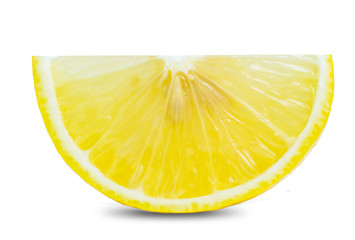 lemon fruit isolated on white background