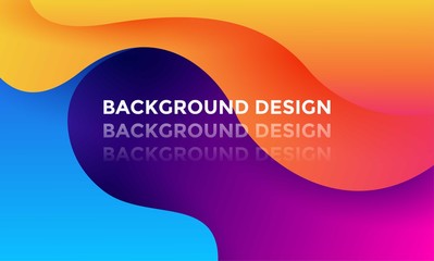 Modern Color gradient background design