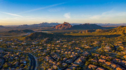 aerial view of East Mesa Arizona