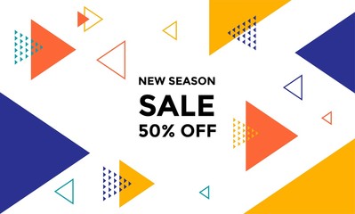 abstract background with geometric shapes