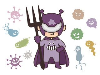 ばい菌　ウイルス