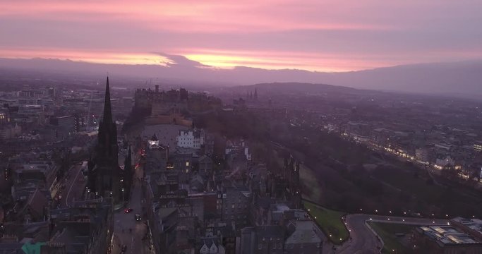 Edinburgh Royal Mile Scotland United Kingdom Medieval UK 