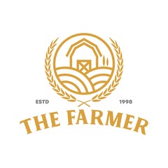 farm industry logo, icon and template