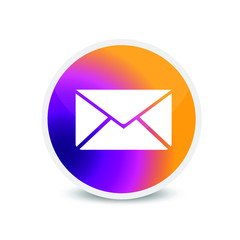 mail icon vector logo art