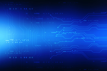 Digital Abstract technology background, futuristic background, cyberspace Concept, Abstract Circuit board background