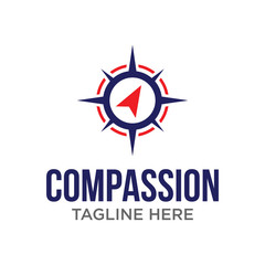 Compass Logo Icon Vector Template
