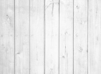 White wooden texture background.